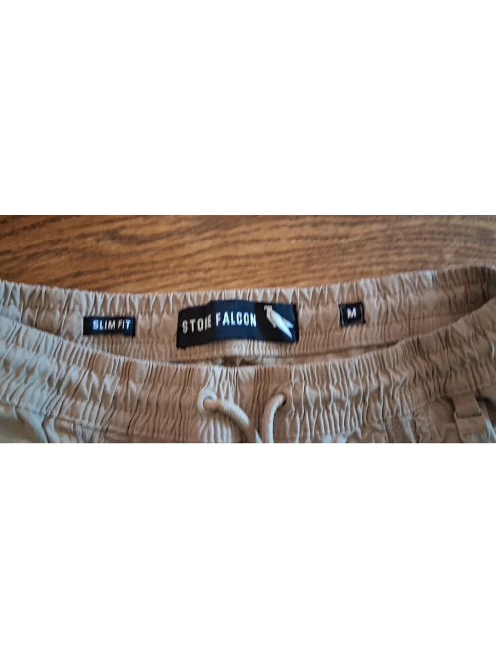 Men's Slim Fit Stone Falcon Joggers Outdoor Wear Sz M